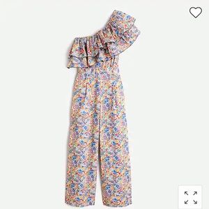 J. Crew One Shoulder Liberty Jumpsuit